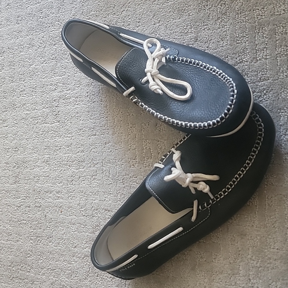 Men Cole Haan casual shies size 12 NAvy blue